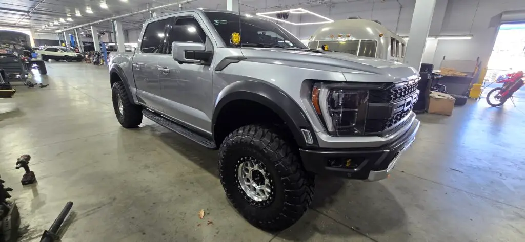Raptor Gen 3 with new Toyo 37-inch mud-terrain tires